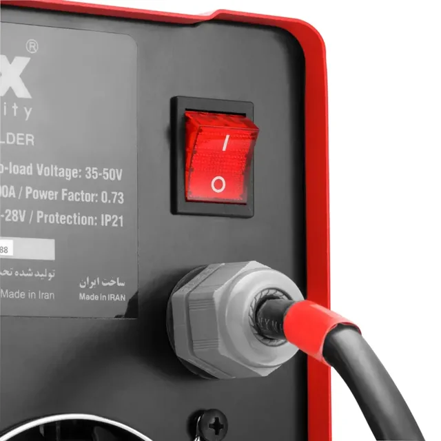 نمای نزدیک اینورتر جوشکاری رونیکس 200 آمپر مدل RH-4607K