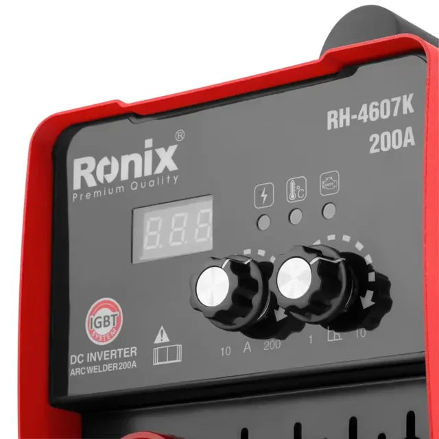 ولوم اینورتر جوشکاری رونیکس 200 آمپر مدل RH-4607K